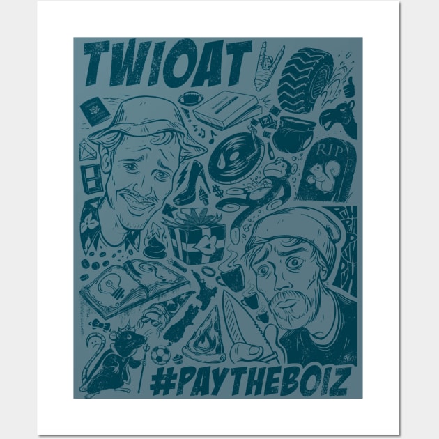 TWIOAT Poster (Cody Forkes) Wall Art by Little Empire Podcast